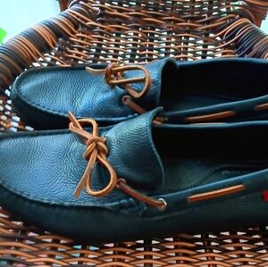 Marc Joseph men's shoes size 10.5 dark blue color.